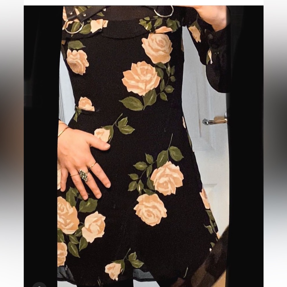 Reformation Bellflower Floral Dress